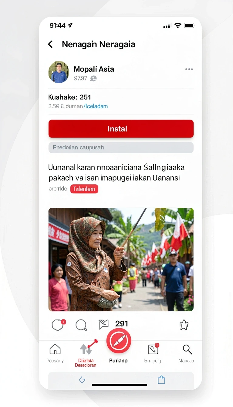 Tampilan utama aplikasi Review Aplikasi rajapanen Versi Terbaru yang intuitif dan efisien.